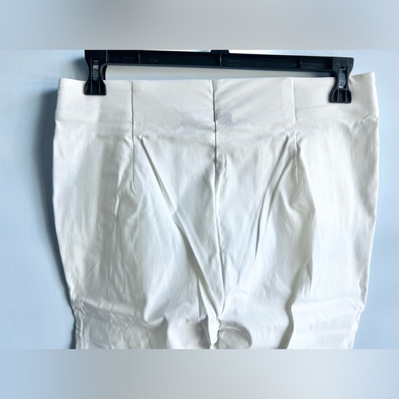 Rafaella Women's Stretch Ankle Pant - White Size 12 - Picture 8 of 8